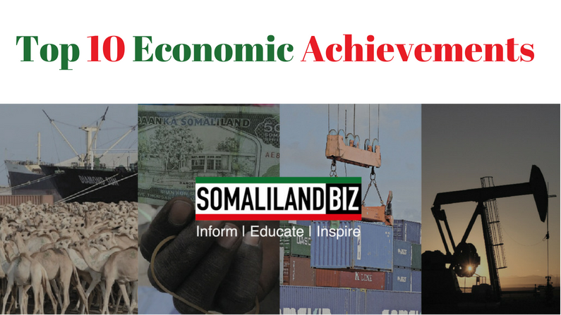 Top 10 Economic Achievements in Somaliland Since 1991